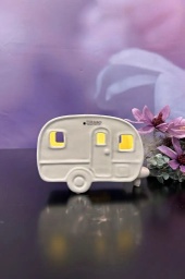 [2100000152728] LED Skulptur Wohnwagen &quot;Caso&quot; H 19 cm