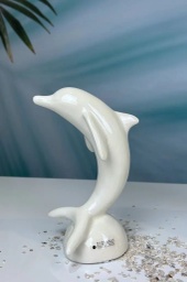 [2100000152827] Skulptur Delfin &quot;Sandy&quot; H 14 cm 