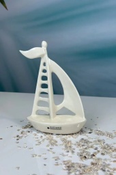 [2100000152889] Skulptur Segelboot &quot;casali&quot; H 23 cm