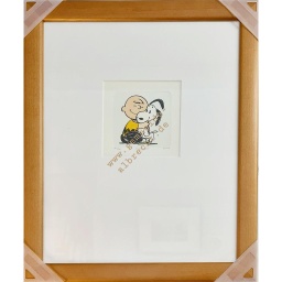 [2100000135233] Org. Radierung &quot;Peanuts Snoopy + Charlie Brown&quot;